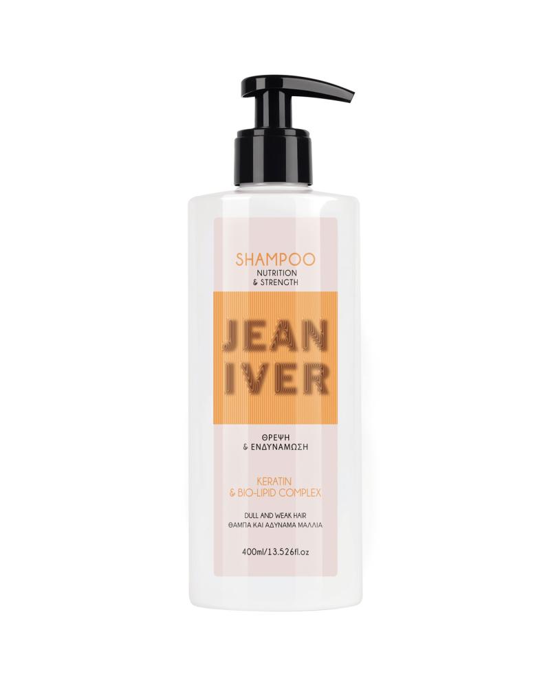 JEAN IVER Shampoo Nutrition & Strength 400ml