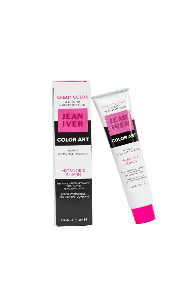 JEAN IVER Cream Color 6.00 DARK BLOND INTENSE